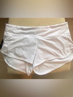 lululemon athletica White Women's Running Shorts - Double-Layer Performance